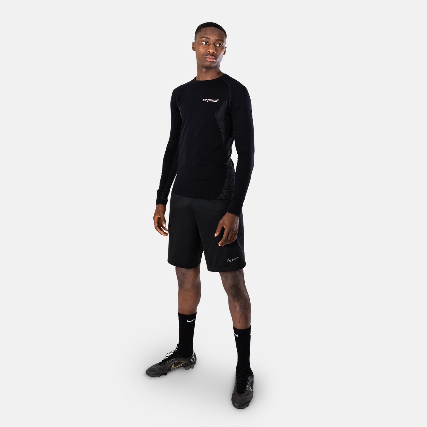 STATSports Performance Long Sleeve Black Baselayer