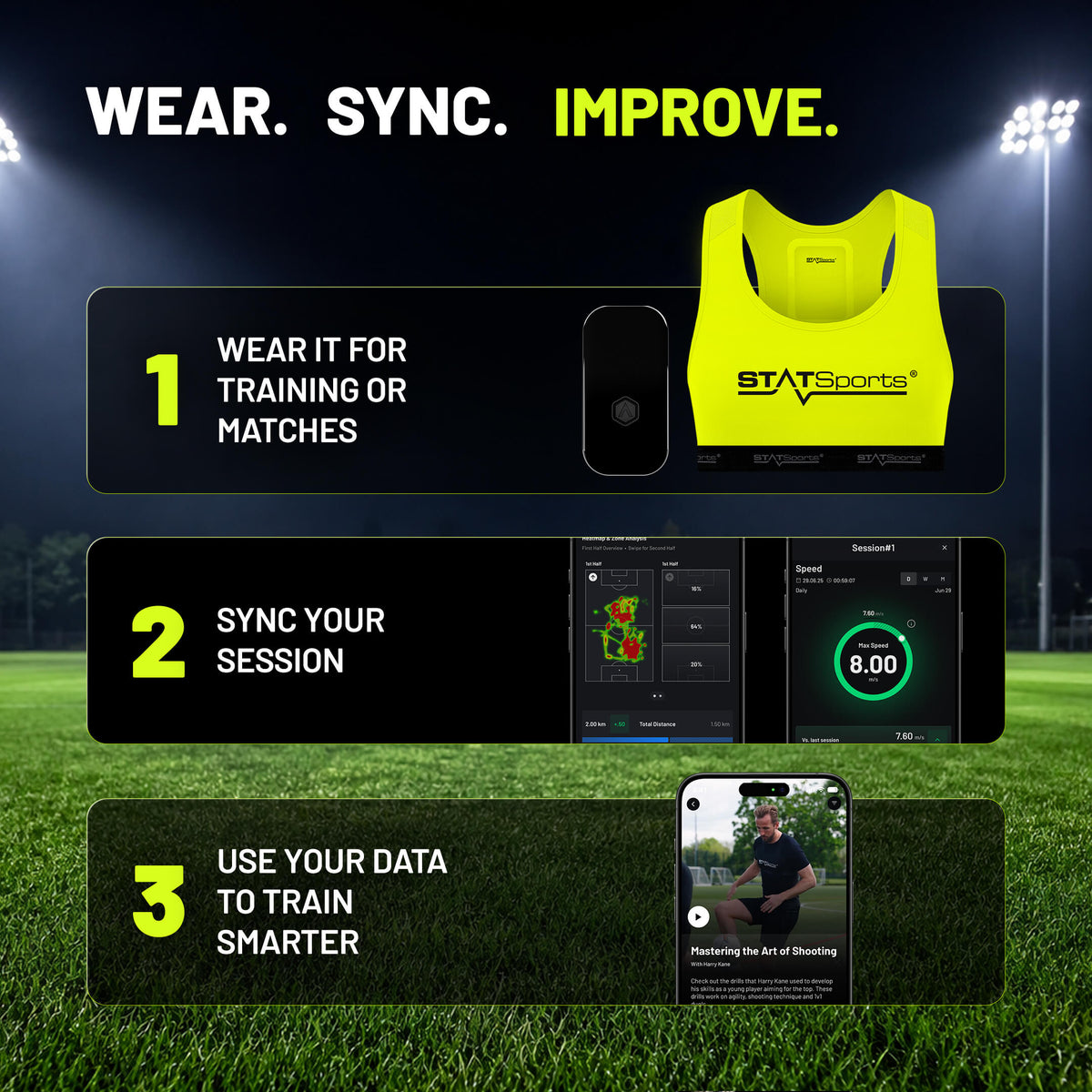 STATSports Academy - Yellow