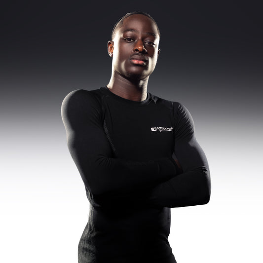 STATSports Performance Long Sleeve Black Baselayer