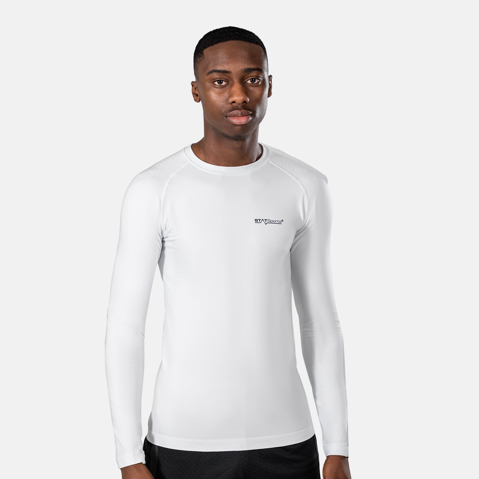 STATSports Performance Long Sleeve White Baselayer