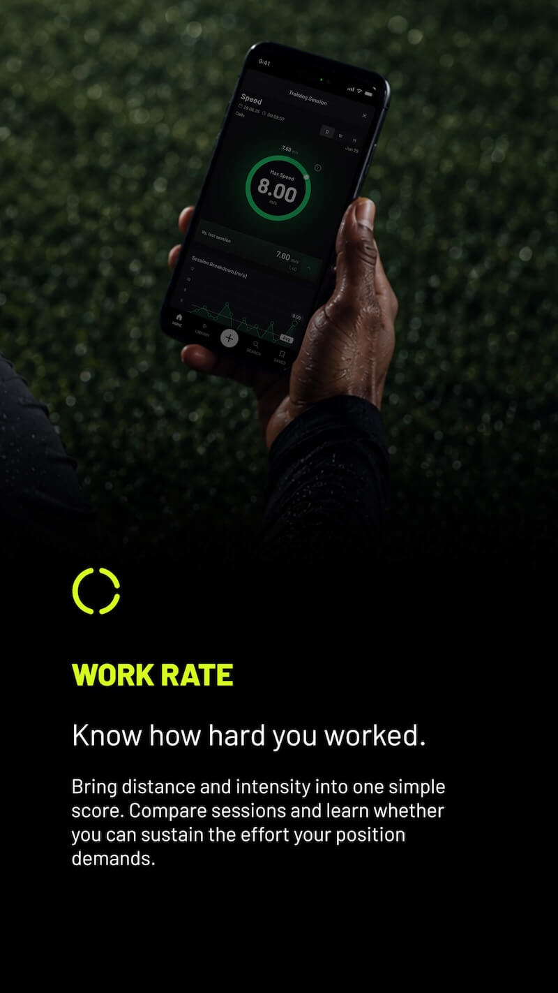 STATSports Academy metrics